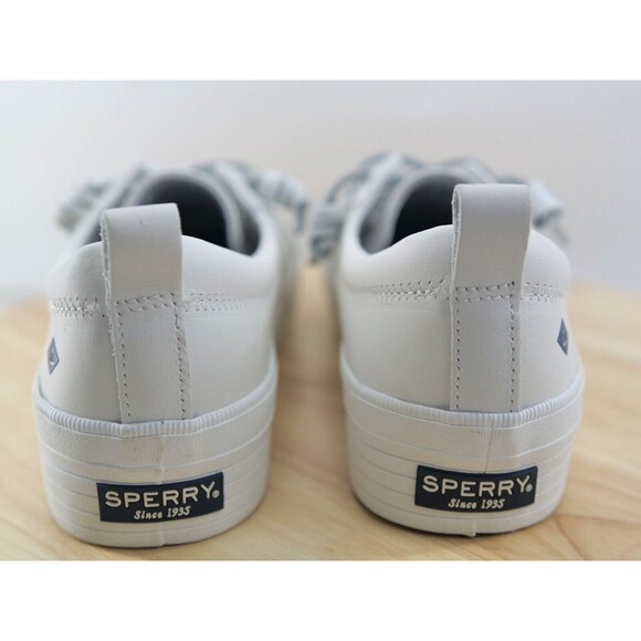Sperry Women's Crest Vibe Platform Leather Sneaker‎ White 8.5 - Picture 12 of 16